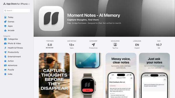 Moment Notes