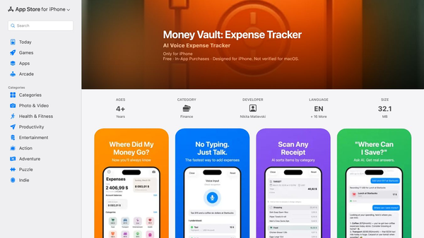 Money Vault: AI Expense Tracker