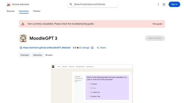 MoodleGPT 3