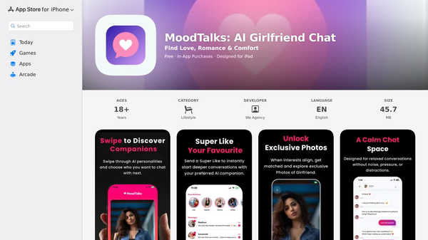 MoodTalks: AI Girlfriend Chat