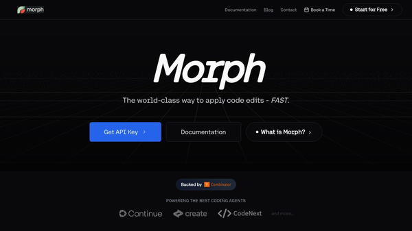 Morph: Apply AI edits to files FAST