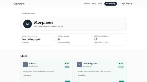 Morpheus AI Agent Collection