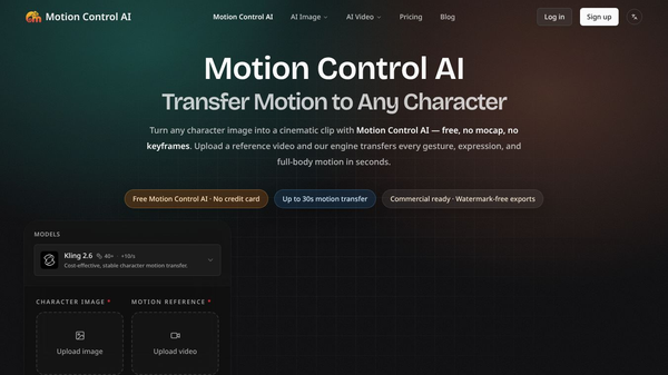 Motion Control AI