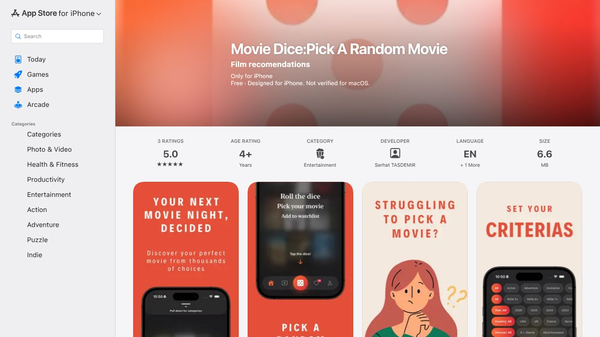 Movie Dice