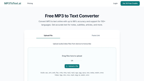 MP3ToText