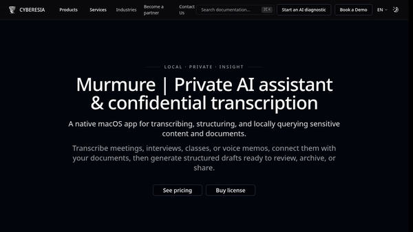 Murmure by Cyberesia Inc.