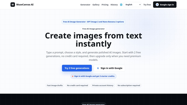 MuseCanvas AI