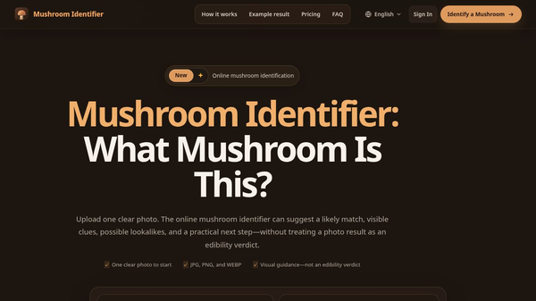 Mushroom Identifier