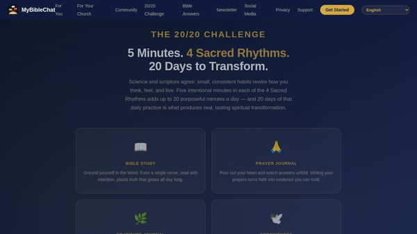 MyBibleChat — Bible App, AI Pastor