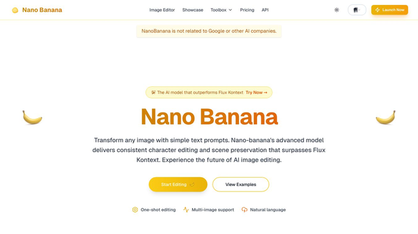 Nano Banana - AI Image Editor | Edit Photos with Text
