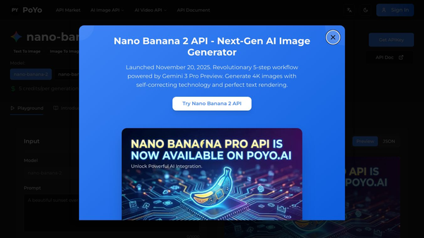 Nano Banana Pro API
