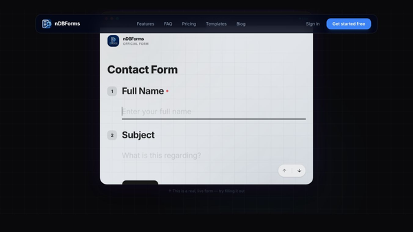 nDBForms