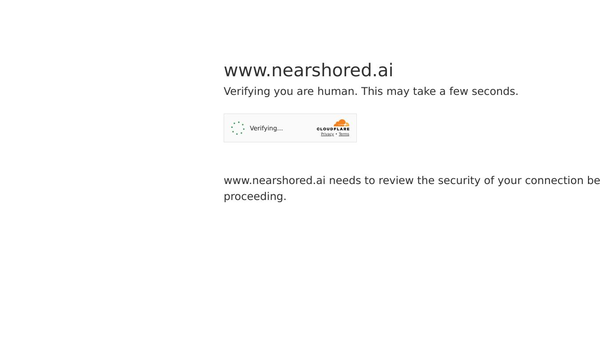 Nearshore: AI for manufacturing