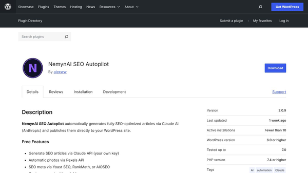 NemynAI SEO Autopilot