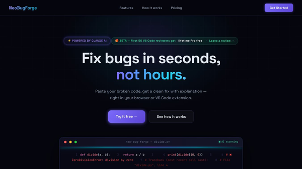 NEO BUG FORGE