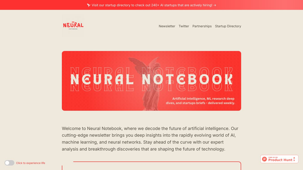 Neural Notebook