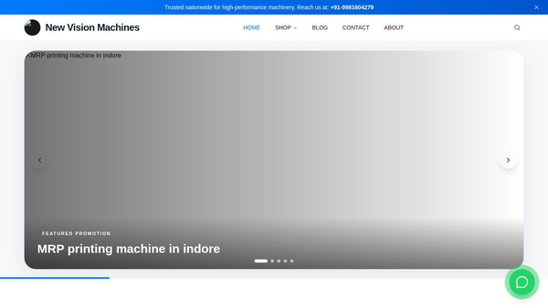 New Vision Machines