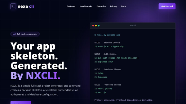 Nexa CLI