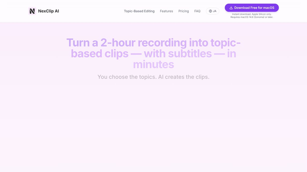NexClip AI