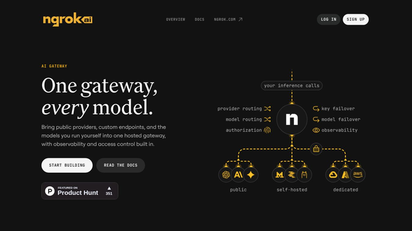 ngrok AI Gateway