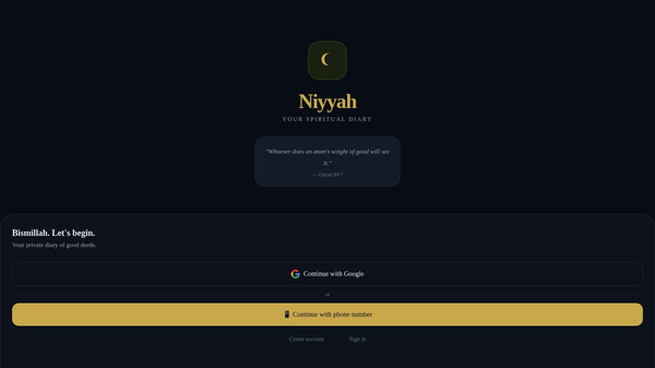 Niyyah
