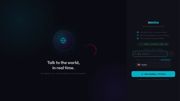 nmedea — Live Global Chat