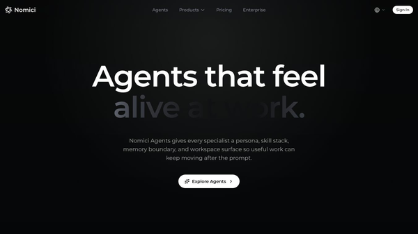 Nomici Agents