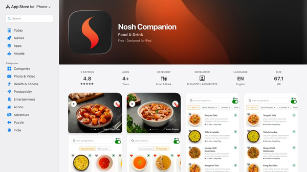 Nosh One App