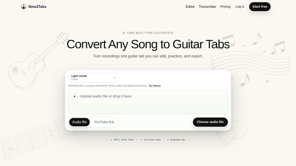 Note2Tabs