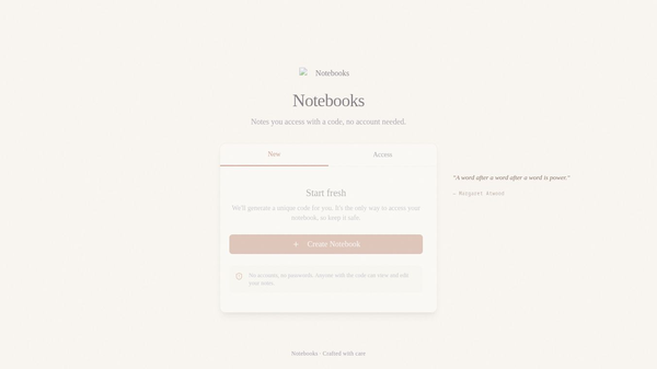 Notebooks