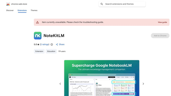 NoteKitLM: Supercharge Your NotebookLM