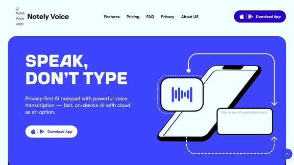 Notely Voice: AI voice to Text