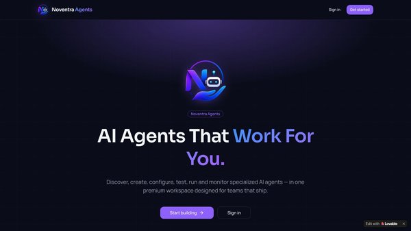 Noventra agents