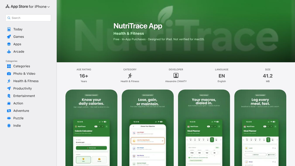 NutriTrace App