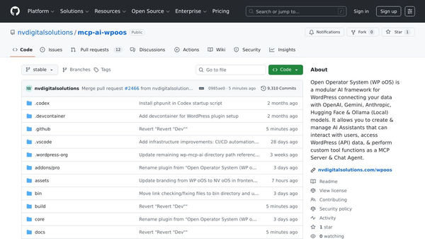 NV Open Operator System (NV oOS)