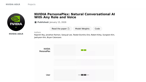 NVIDIA PersonaPlex