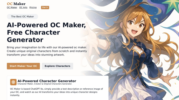 OC Maker - AI Powered OC Generator