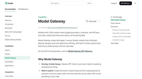 Octen Model Gateway