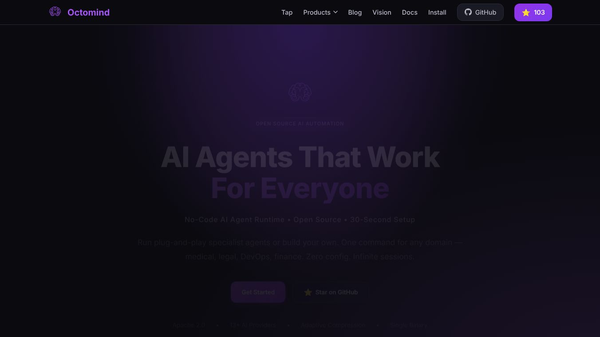 Octomind – Plug n Play AI Agents
