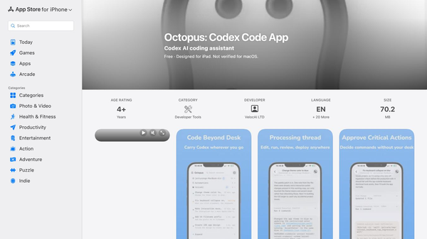 Octopus: Codex Code App