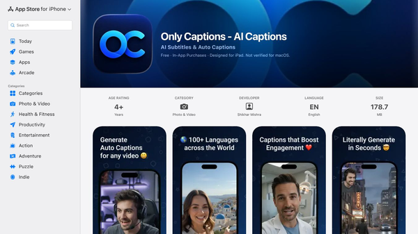 Only Captions - AI Auto Captions Maker