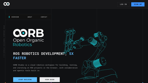 OORB Studio, The Replit For Robotics