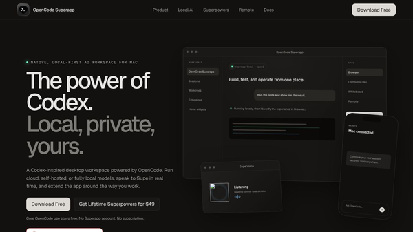 OpenCode Superapp