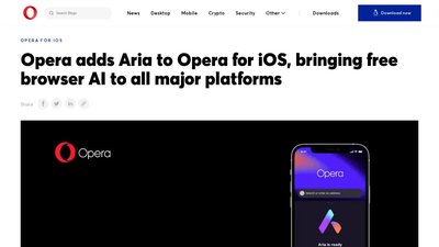 Opera Aria for iOS