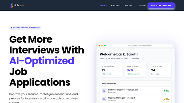 Optimized Job Applications