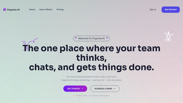 Organize AI