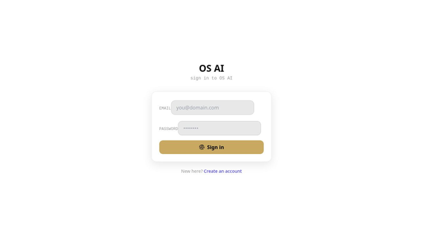 OS AI: General-Purpose Intelligence