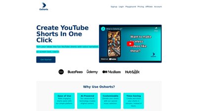 Oshorts AI Videos