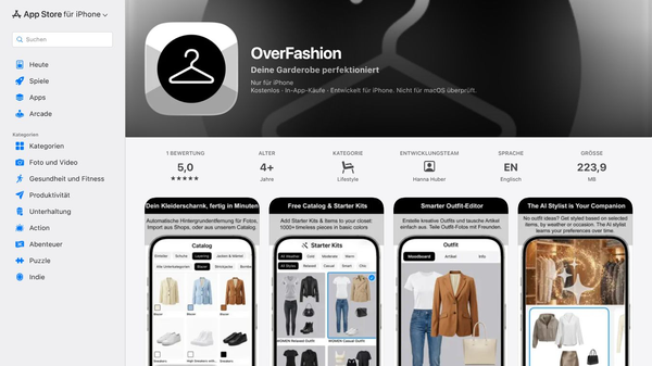 OverFashion - Your Wardrobe, Mastered