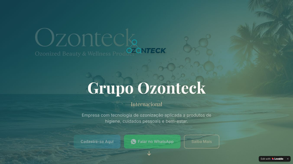 Ozonteck Cadastro com 50% Off